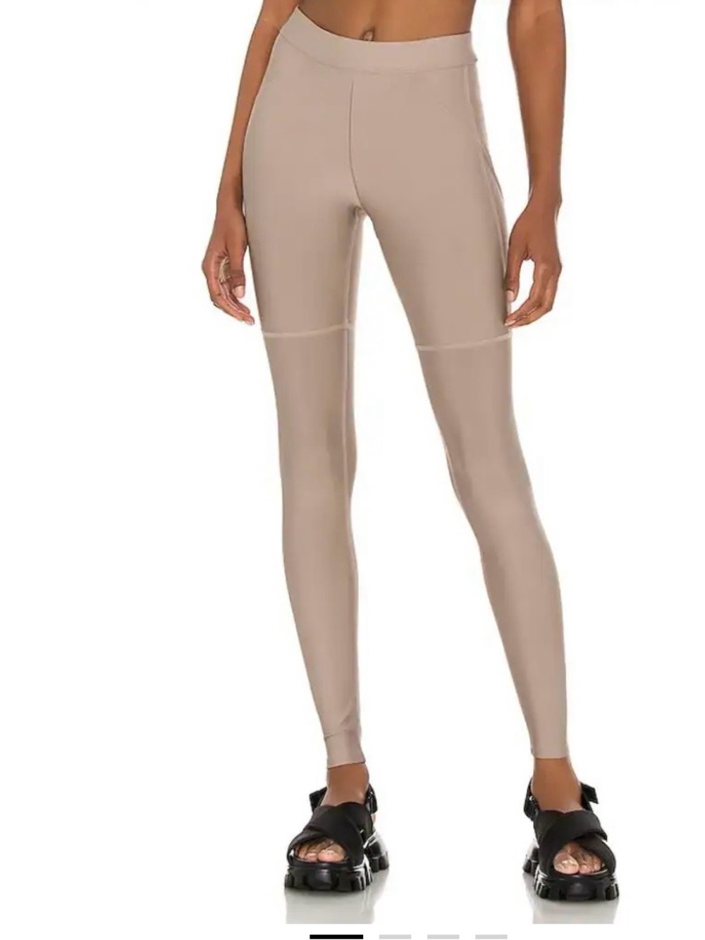 ALO YOGA- High Waist 4 Pocket Utility Legging Taupe Size S